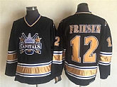 Capitals 12 Friesen Black CCM Throwback Stitched Jersey,baseball caps,new era cap wholesale,wholesale hats